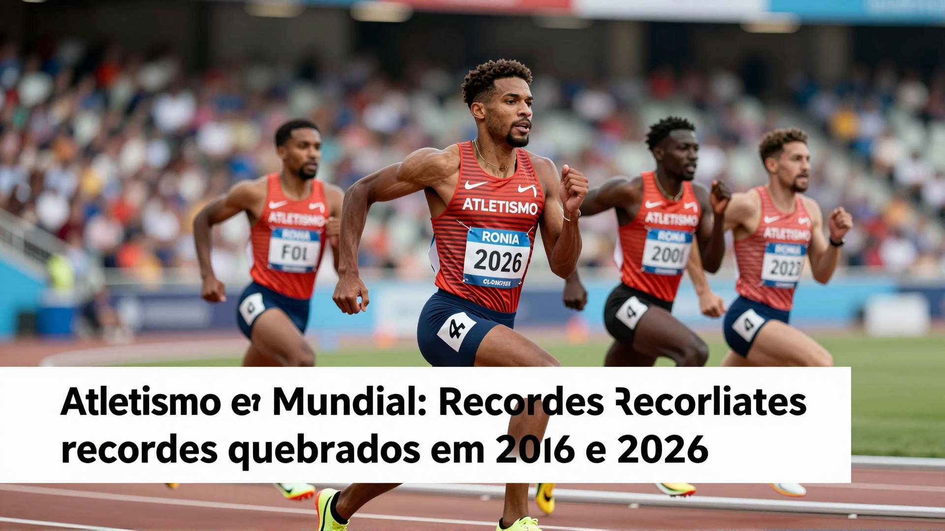Atletismo mundial: recordes quebrados em 2026 e atletas para acompanhar