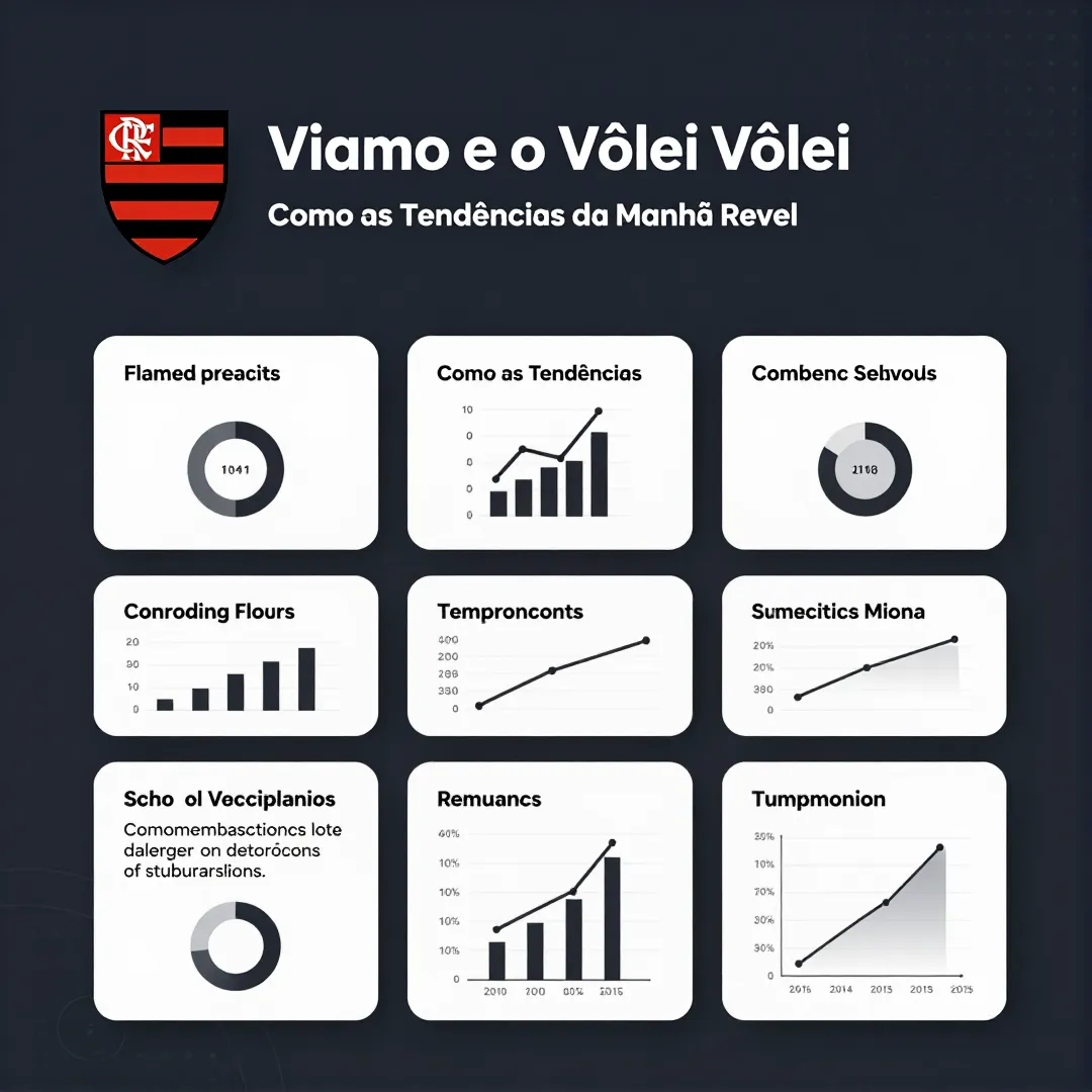 Infográfico - Flamengo, Vasco e o Vôlei: Como as Tendências da Manhã Revelam a Força do Esporte Carioca no Mundo