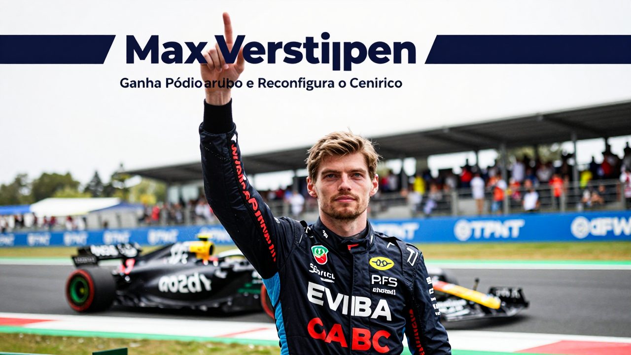 Max Verstappen Ganha Pódio Inesperado e Reconfigura o Cenário da Fórmula 1