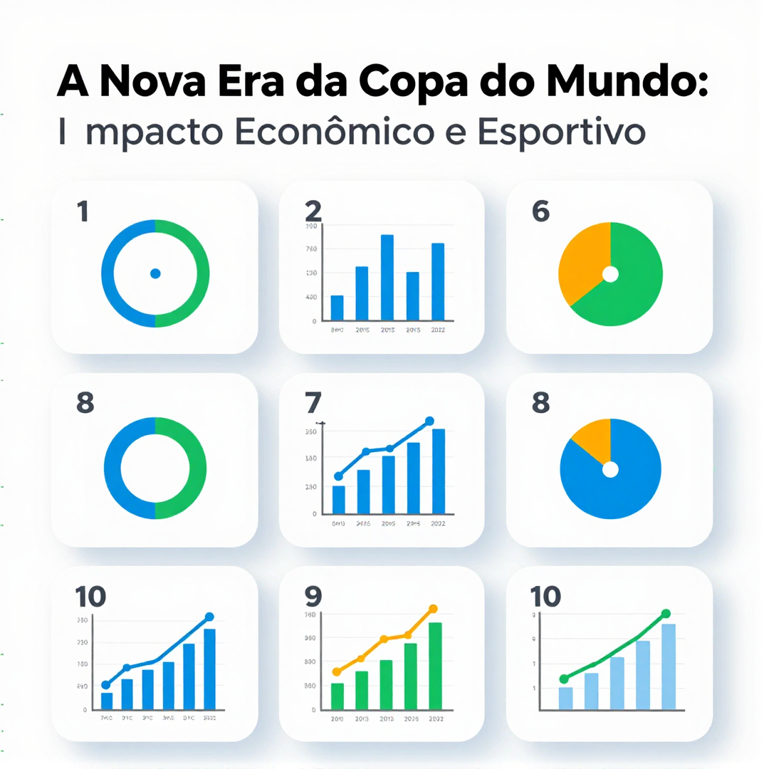 Infográfico - A Nova Era da Copa do Mundo: Impacto Econômico e Esportivo dos 64 Times na FIFA
