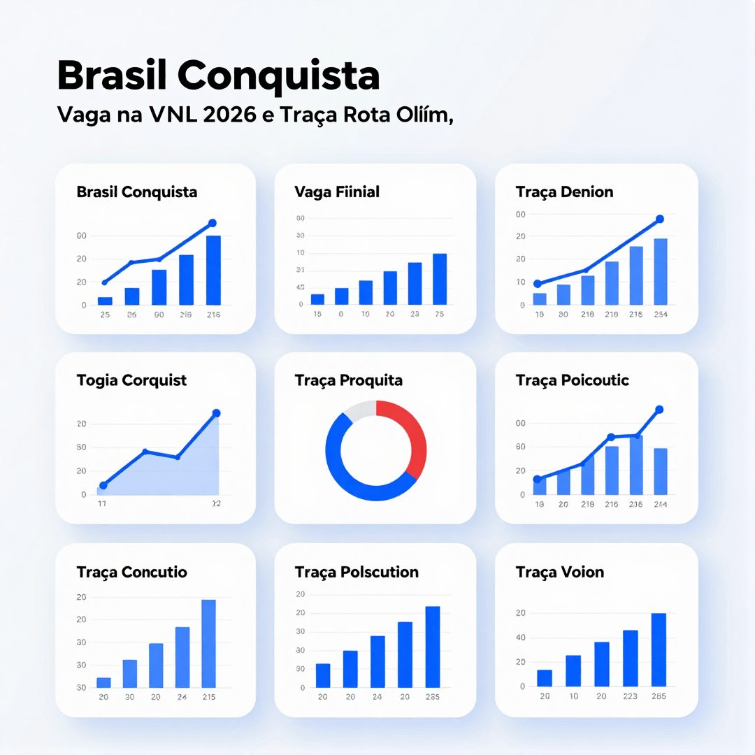 Infográfico - Brasil Conquista Vaga na Final da VNL 2026 e Traça Rota Olímpica após Vitória sobre a Itália