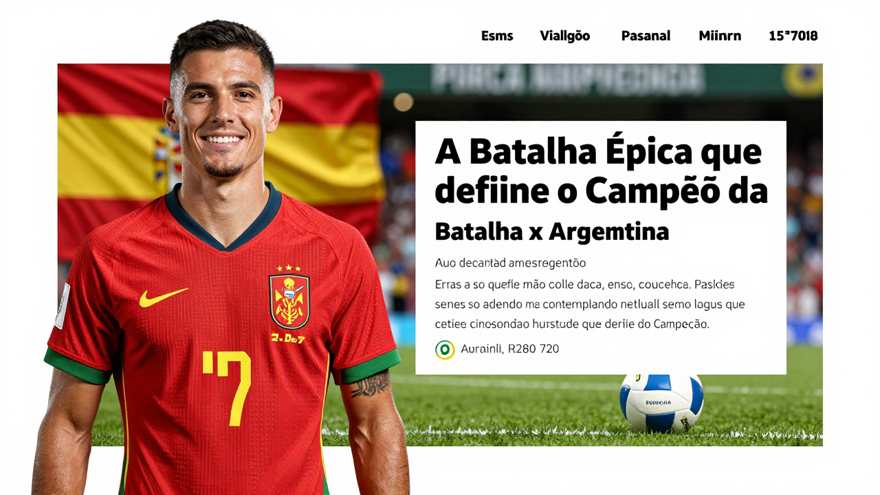 Espanha x Argentina: A Batalha Épica que Define o Campeão da Copa do Mundo 2026