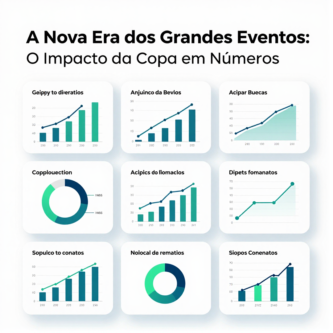 Infográfico - A Nova Era dos Grandes Eventos: O Impacto da Copa em Números no Cenário Esportivo Mundial