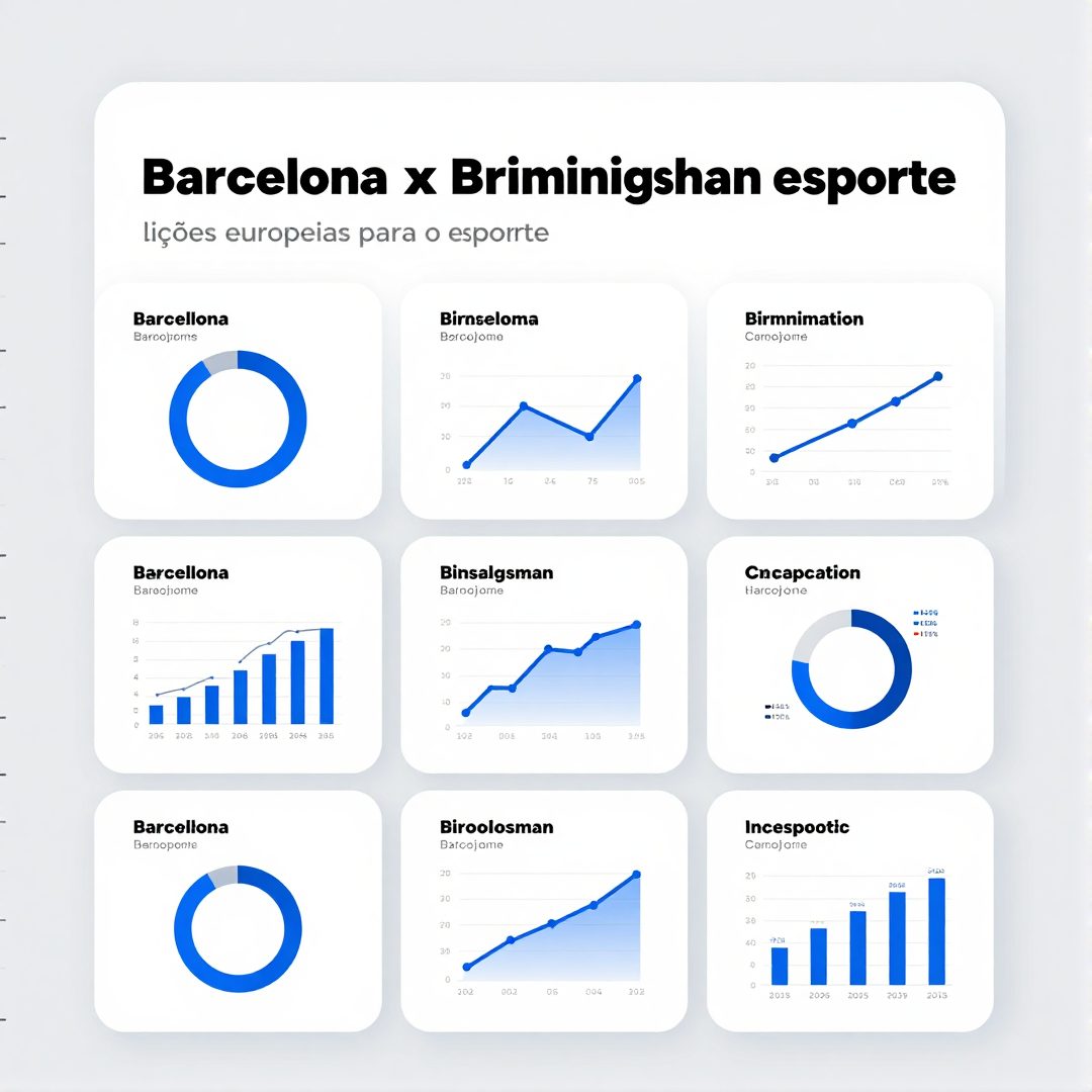 Infográfico - Barcelona x Birmingham City: lições europeias para o esporte olímpico brasileiro
