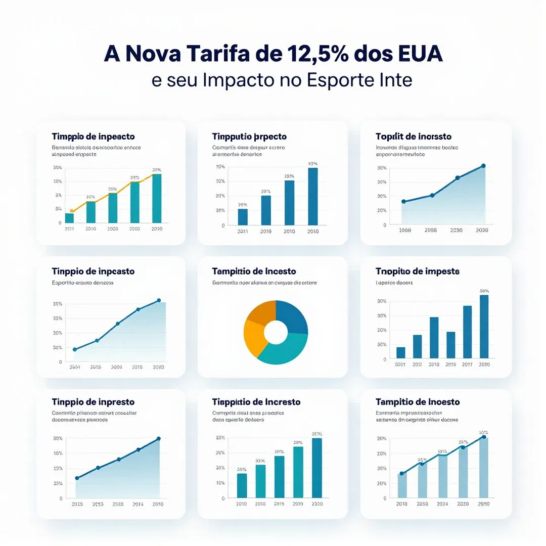 Infográfico - A Nova Tarifa de 12,5% dos EUA e seu Impacto no Esporte Internacional e nas Olimpíadas