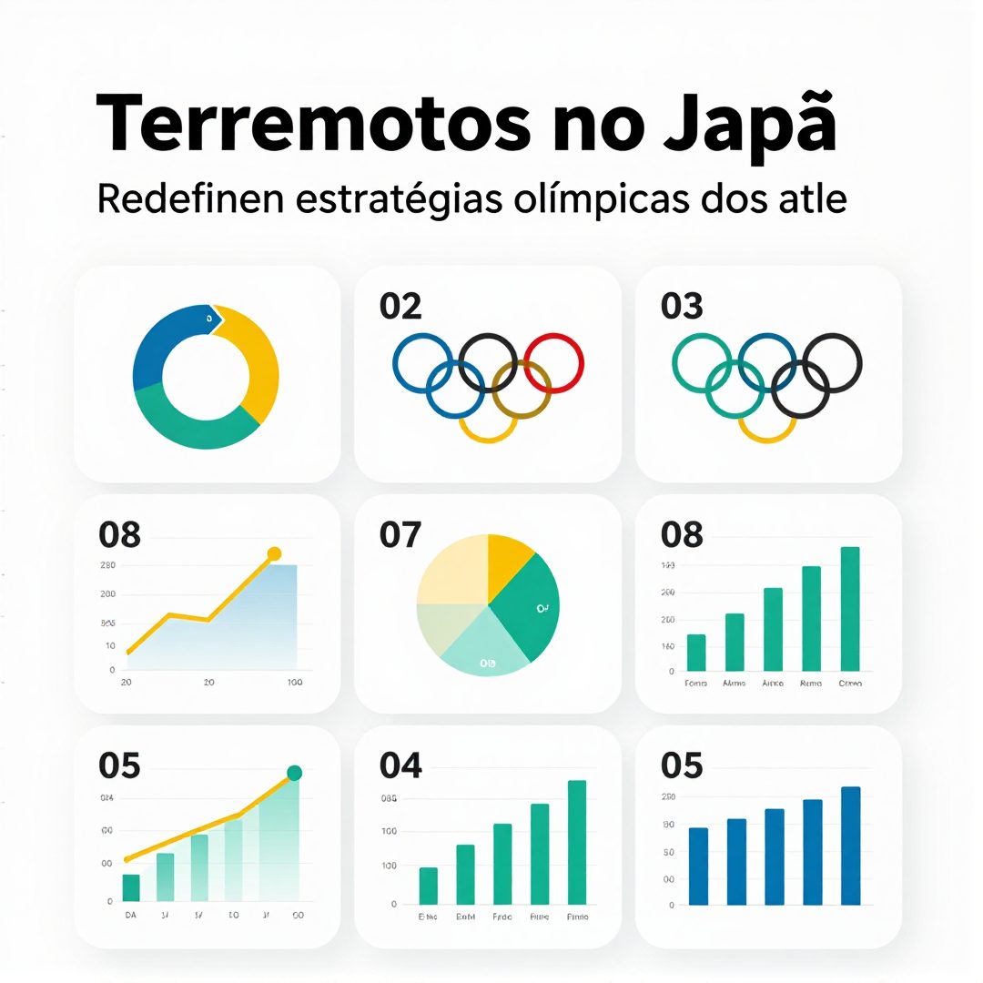 Infográfico - Terremotos no Japão redefinem estratégias olímpicas dos atletas