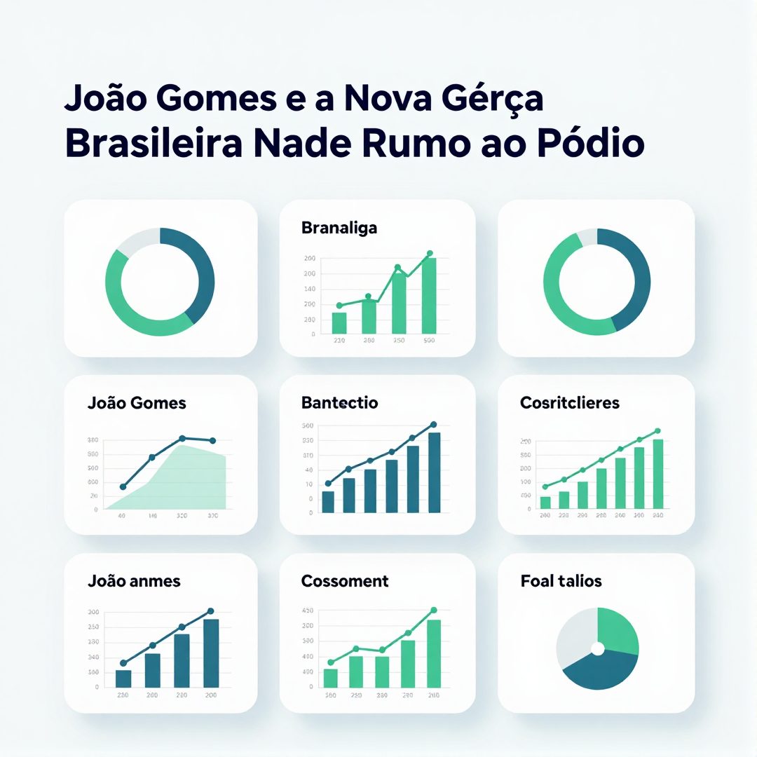 Infográfico - João Gomes e a Nova Geração Brasileira Nade Rumo ao Pódio Olímpico