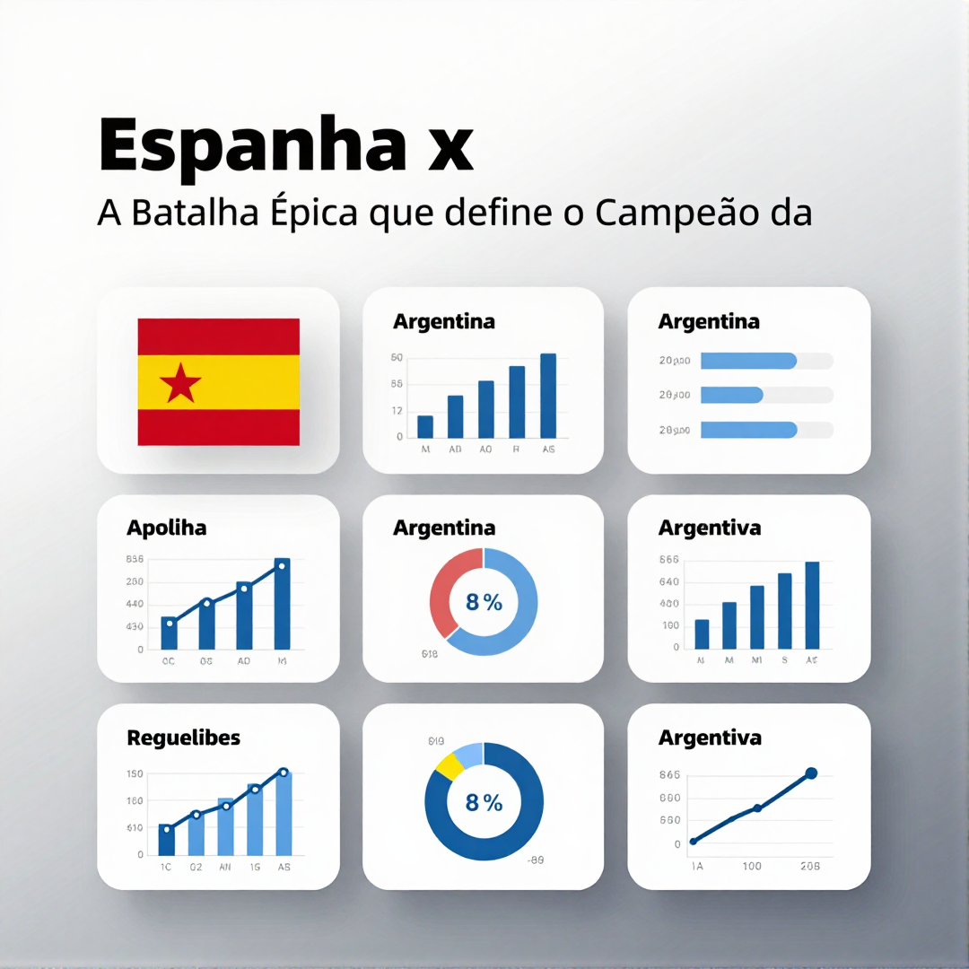 Infográfico - Espanha x Argentina: A Batalha Épica que Define o Campeão da Copa do Mundo 2026