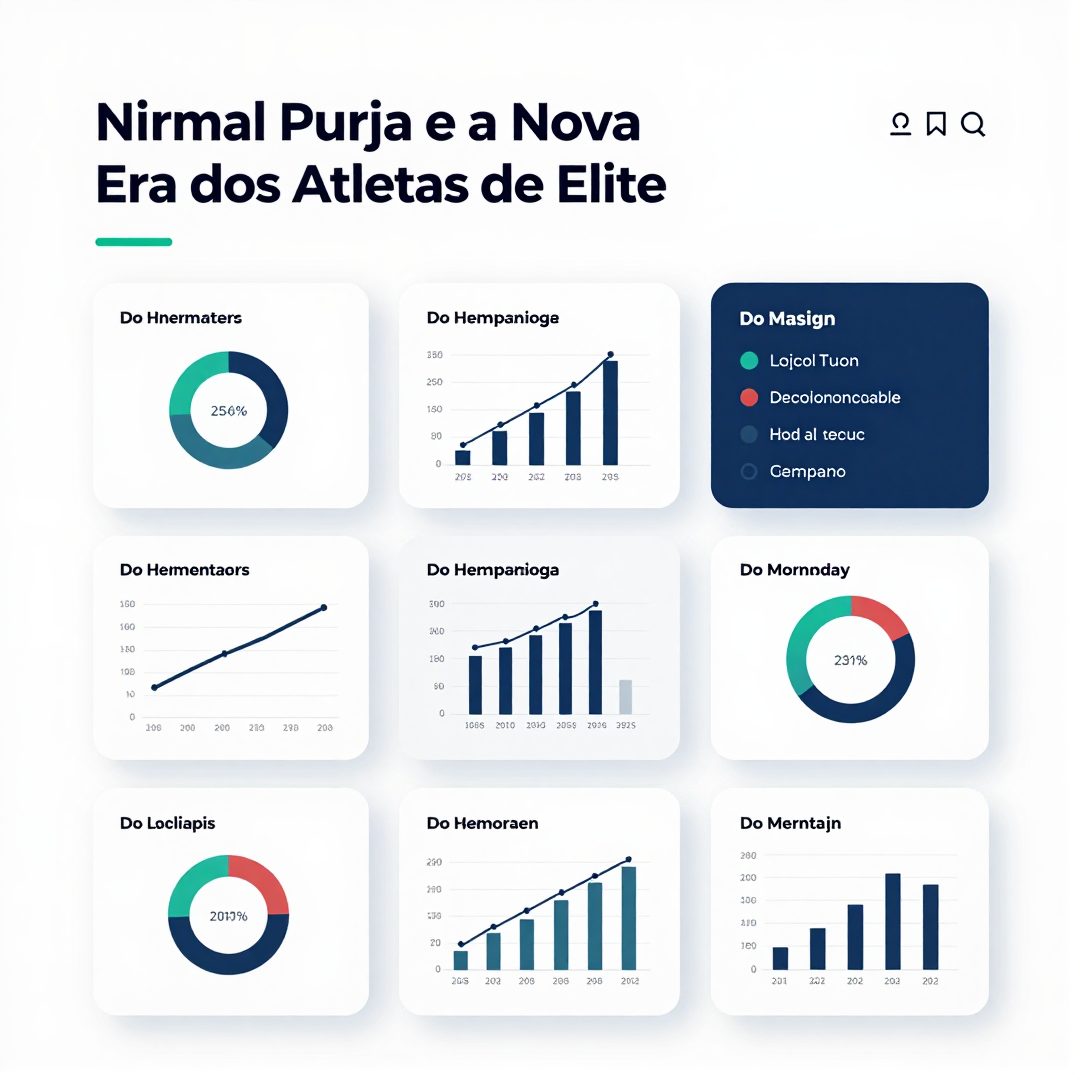 Infográfico - Nirmal Purja e a Nova Era dos Atletas de Elite: Do Himalaia aos Jogos Olímpicos