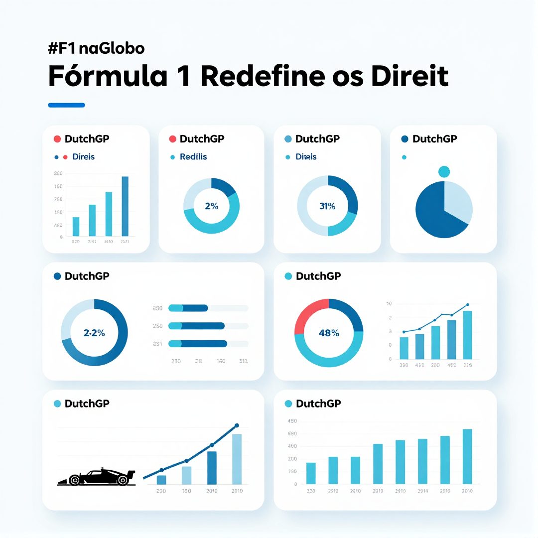 Infográfico - #F1naGlobo e o #DutchGP: Como a Fórmula 1 Redefine os Direitos de Transmissão e o Patrocínio Atlético Olímpico