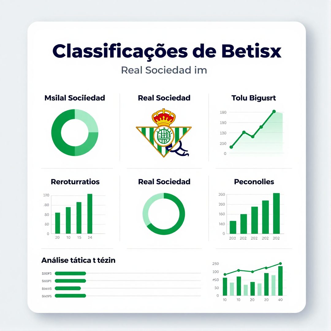 Infográfico - Classificações de Betis x Real Sociedad: análise tática e impacto nas copas continentais