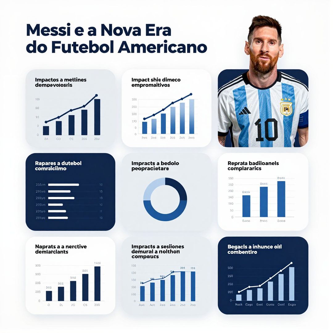Infográfico - Messi e a Nova Era do Futebol Americano: Impactos no Esporte Internacional e nas Megaeventos