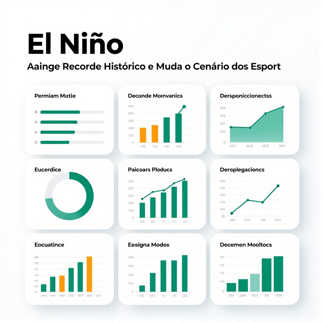 Infográfico - El Niño Atinge Recorde Histórico e Muda o Cenário dos Esportes Internacionais e das Olimpíadas