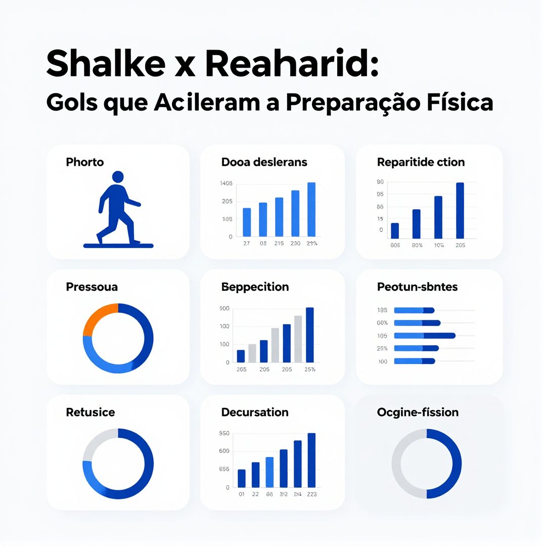 Infográfico - Shalke x Real Madrid: Gols que Aceleram a Preparação Física de Atletas Olímpicos Internacionais