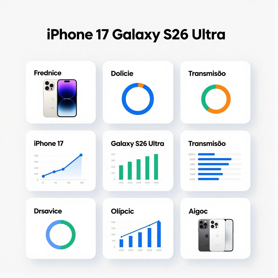 Infográfico - iPhone 17 e Galaxy S26 Ultra redefinem a transmissão olímpica internacional segundo DxOMark
