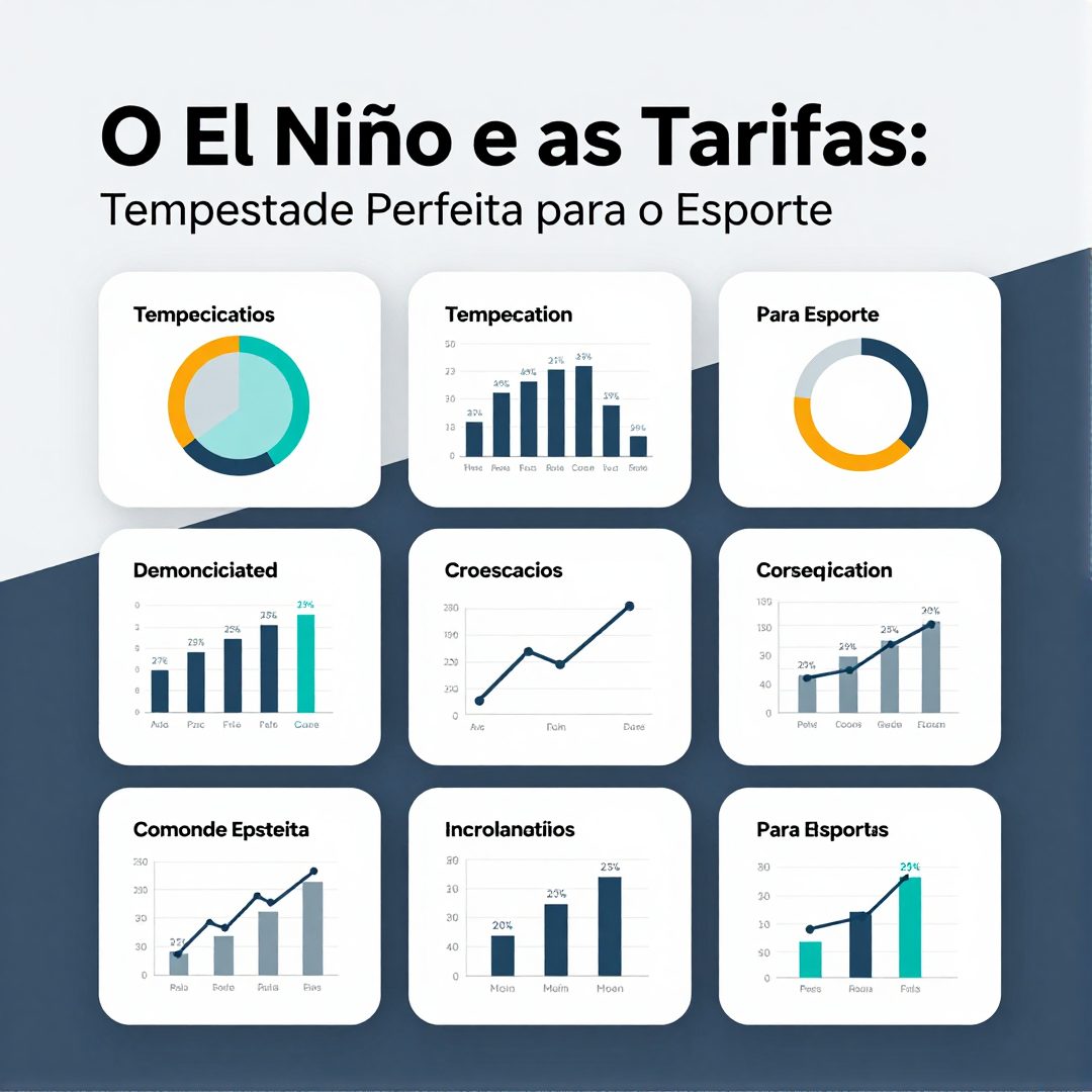 Infográfico - O El Niño e as Tarifas: Tempestade Perfeita para o Esporte Olímpico