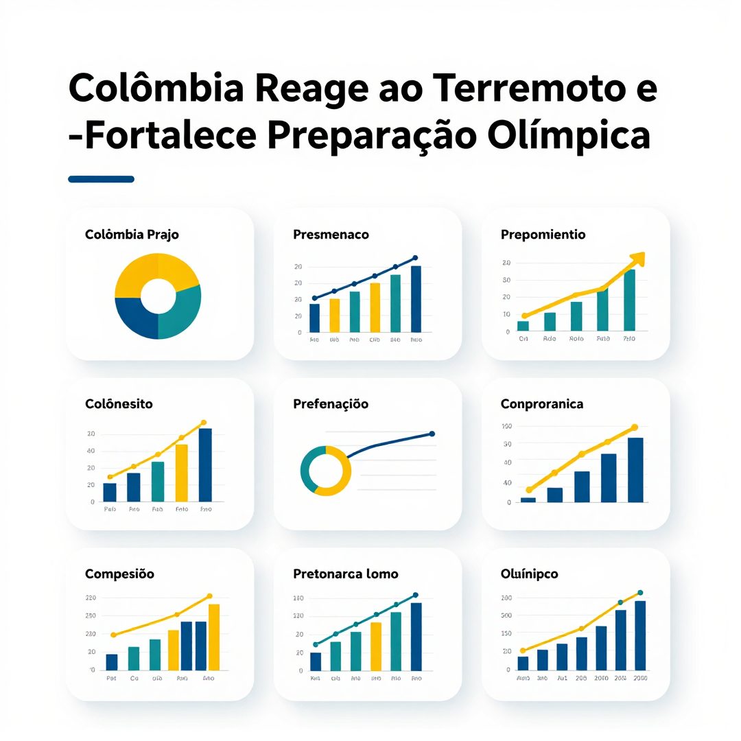 Infográfico - Colômbia Reage ao Terremoto e Fortalece Preparação Olímpica de Atletas e Ciclistas