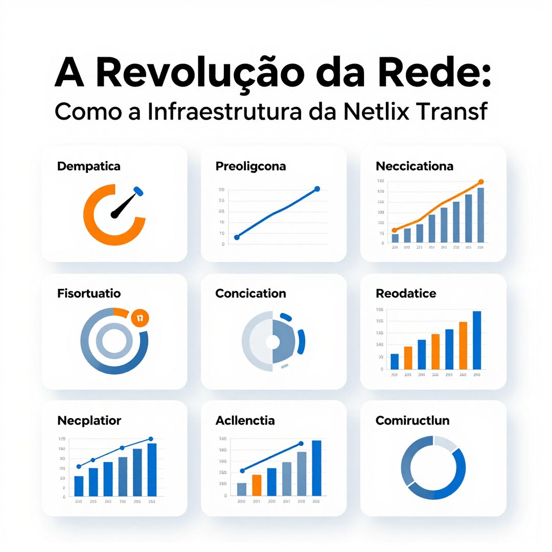 Infográfico - A Revolução da Rede: Como a Infraestrutura da Netflix Transforma Estádios Brasileiros e Prepara Atletas Olímpicos