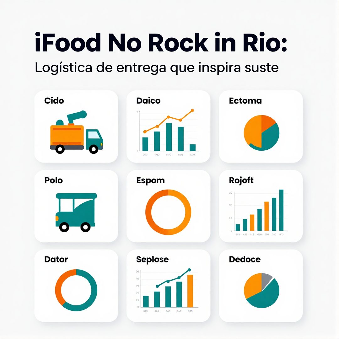 Infográfico - iFood no Rock in Rio: logística de entrega que inspira sustentabilidade nas arenas olímpicas