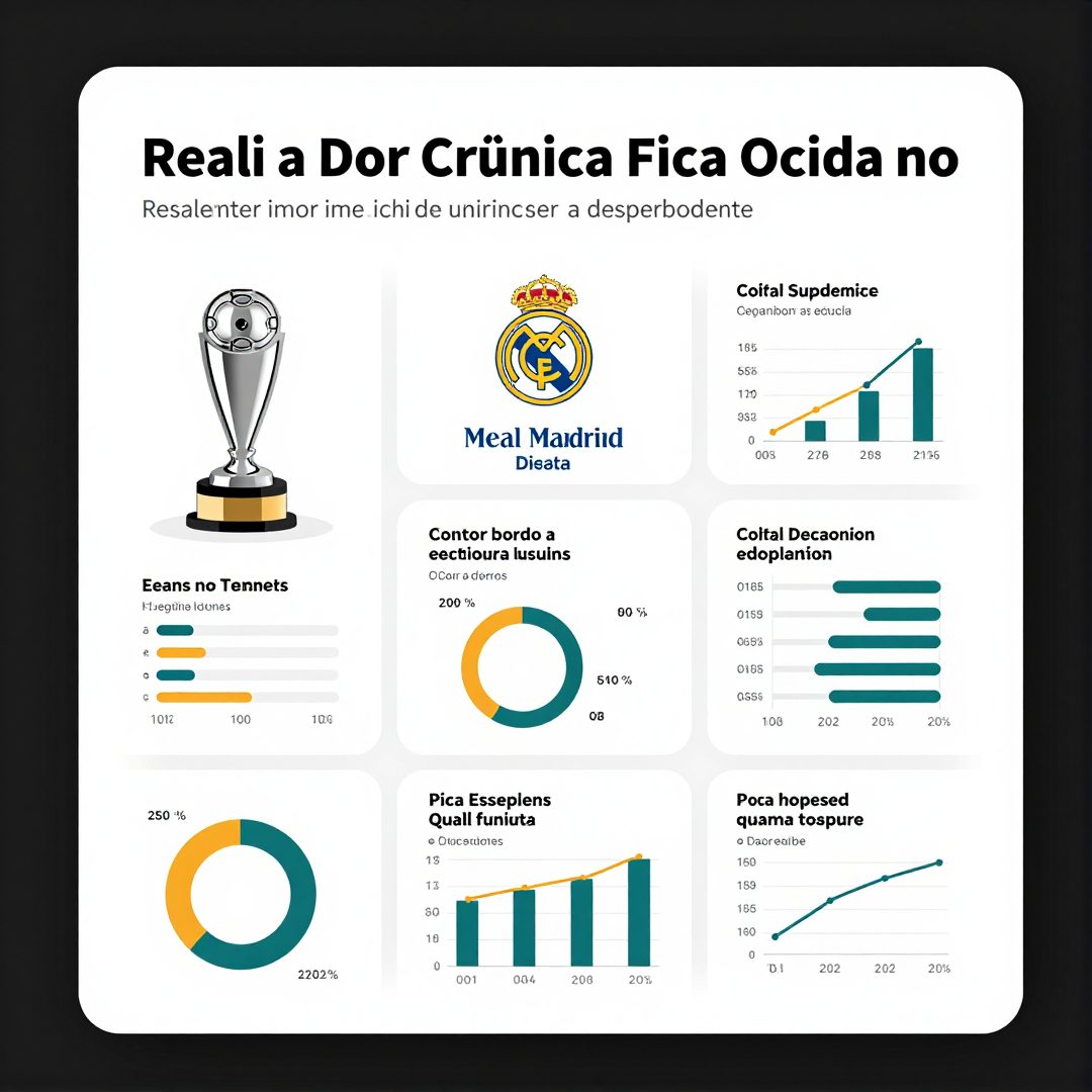 Infográfico - Real Madrid e a Supercopa: Como a Dor Crônica Fica Oculta nos Alertas de Calor das Américas