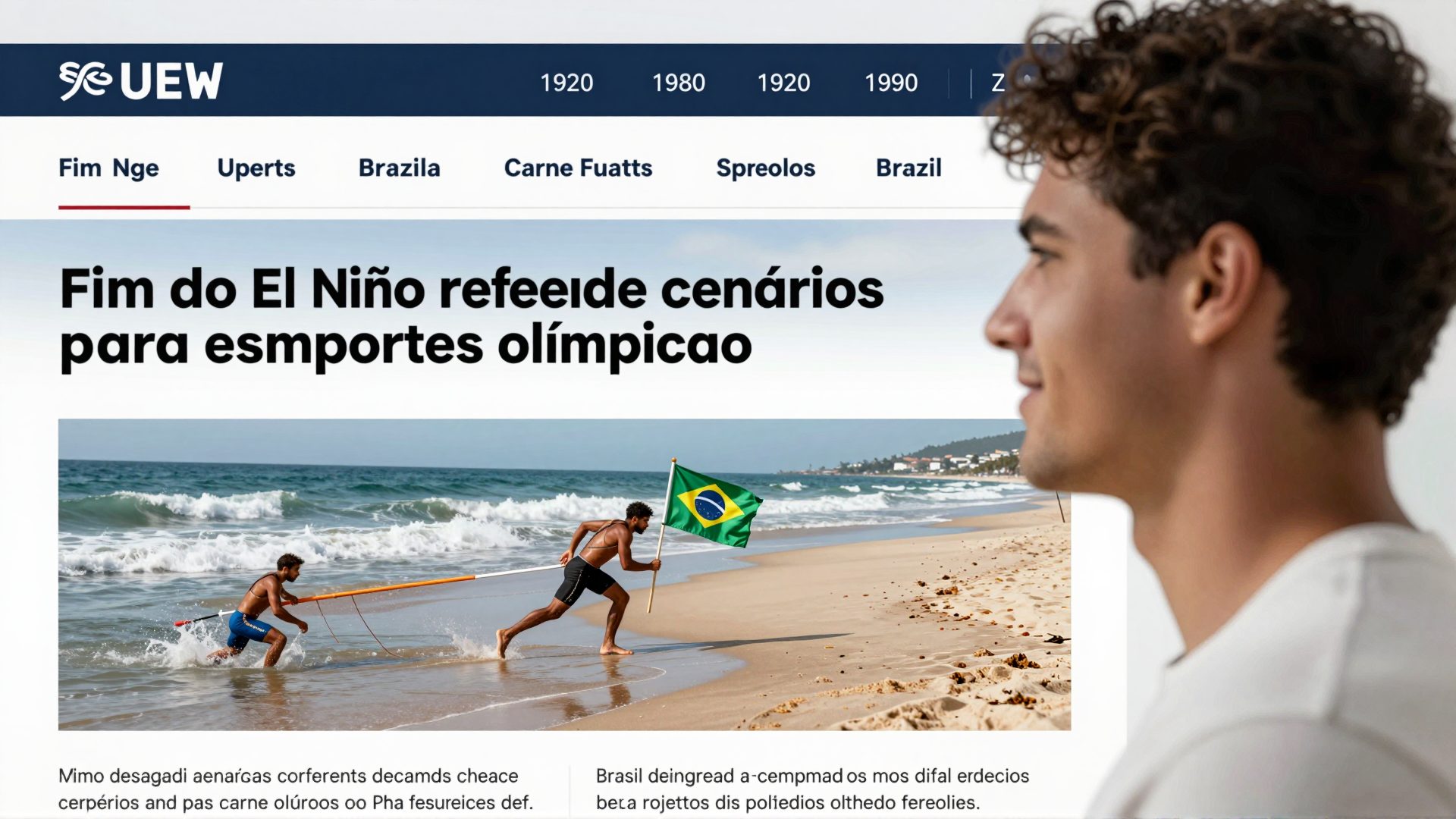 Fim do El Niño redefine cenários para esportes olímpicos ao ar livre no Brasil e no exterior