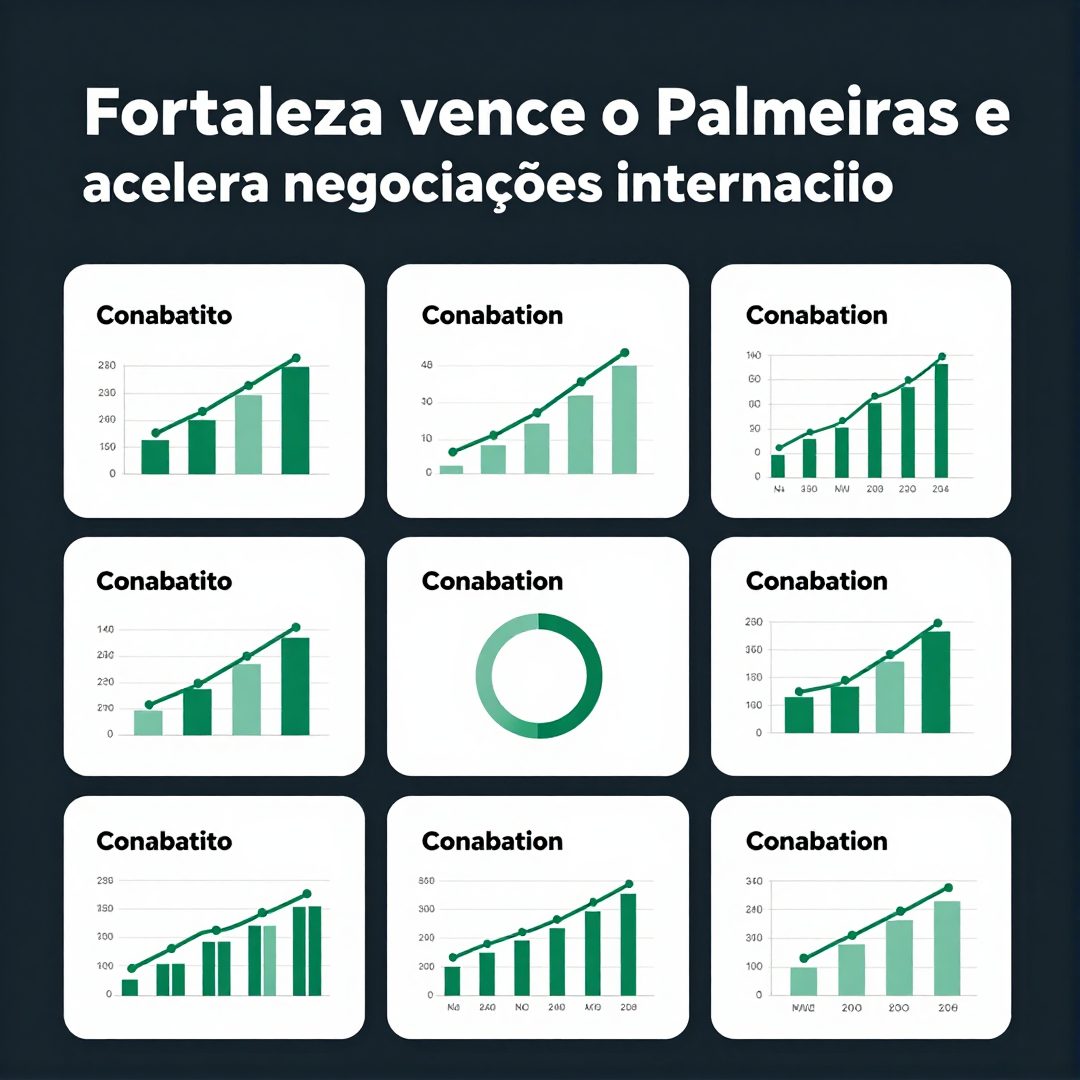 Infográfico - Fortaleza vence o Palmeiras e acelera negociações internacionais de jovens talentos do futebol brasileiro