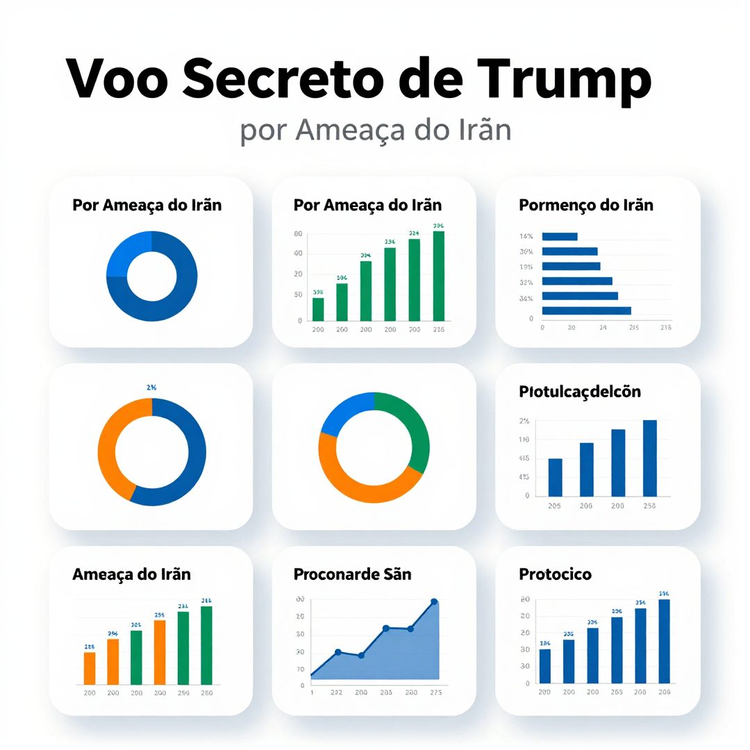 Infográfico - Voo Secreto de Trump por Ameaça do Irã Inspira Novos Protocolos nos Jogos Internacionais