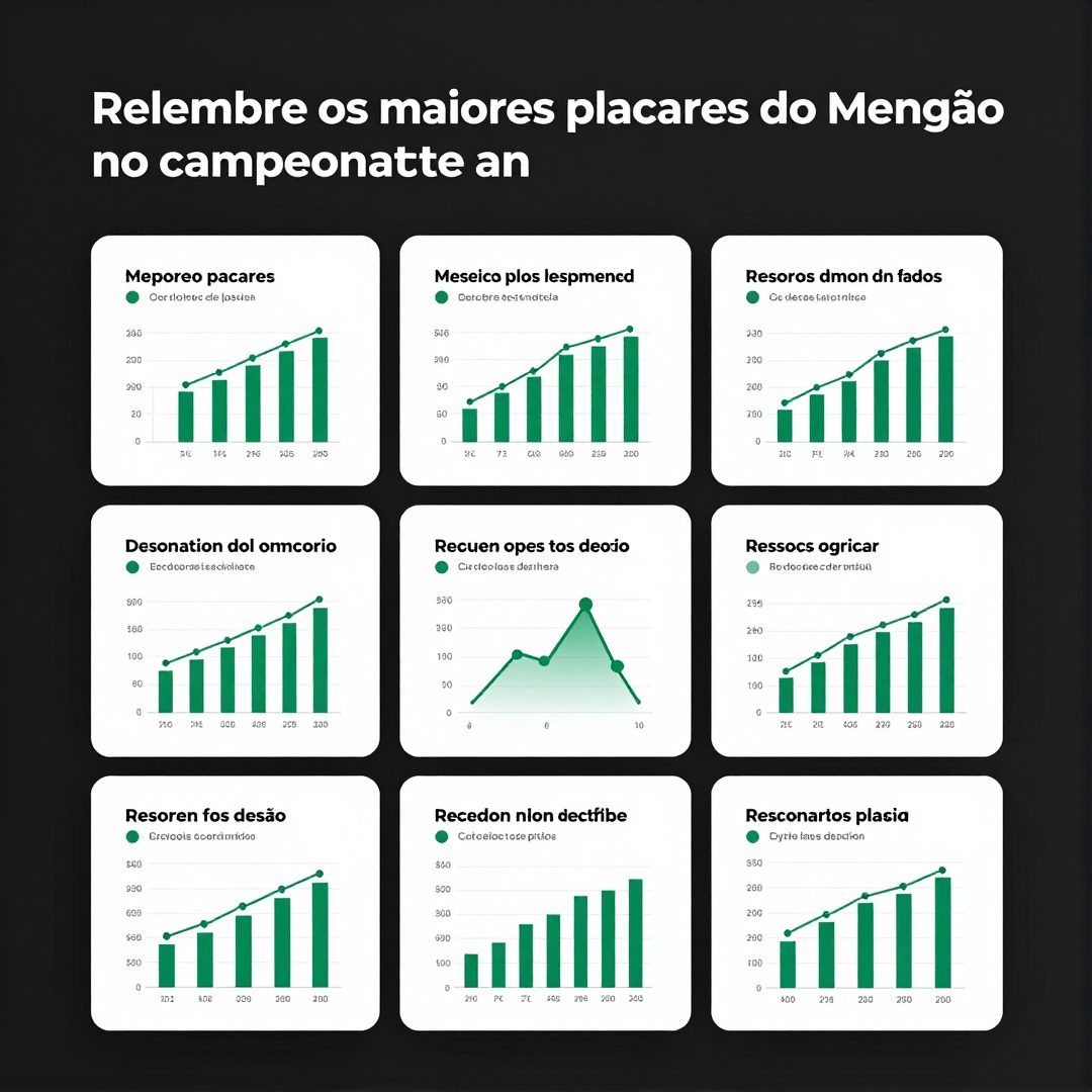 Infográfico - Relembre os maiores placares do Mengão no campeonato este ano