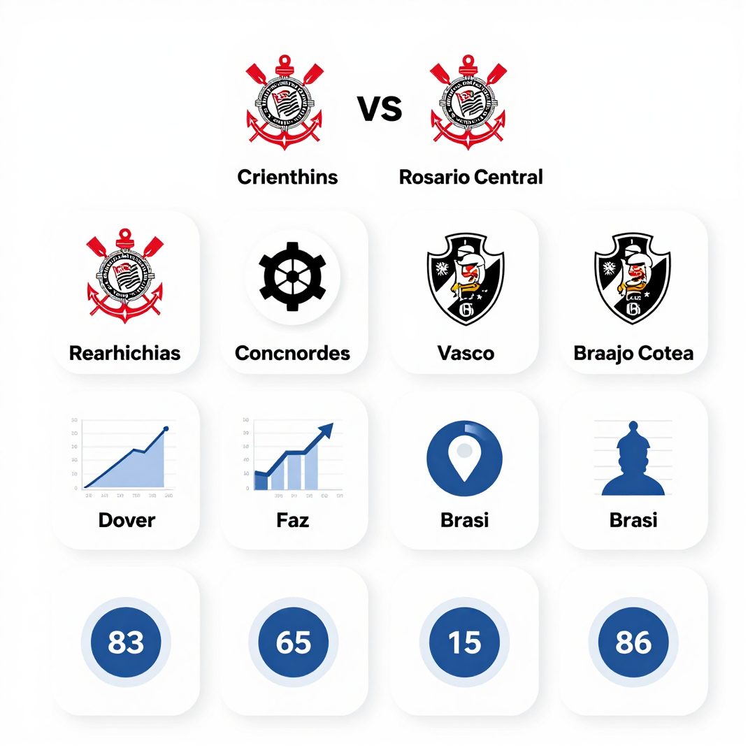 Infográfico - Corinthians vence Rosario Central, Vasco faz goleada e Brasil consolida hegemonia nas competições continentais