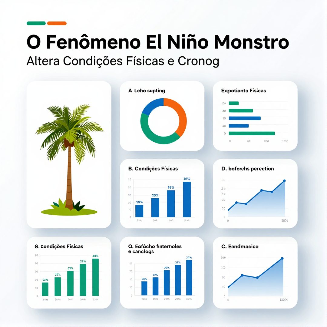Infográfico - O Fenômeno El Niño Monstro Altera Condições Físicas e Cronogramas de Preparações Olímpicas Internacionais