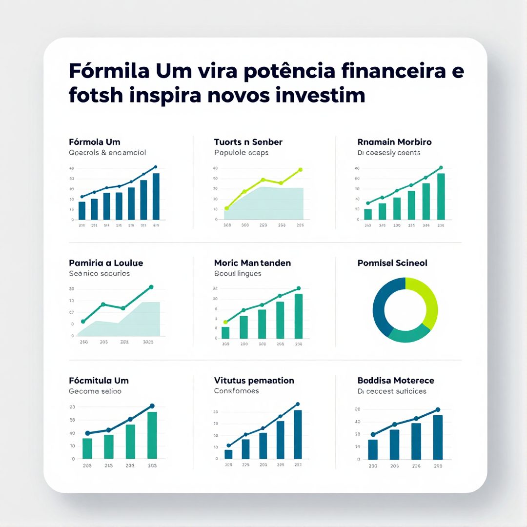 Infográfico - Fórmula Um vira potência financeira e inspira novos investimentos em esportes olímpicos latinos
