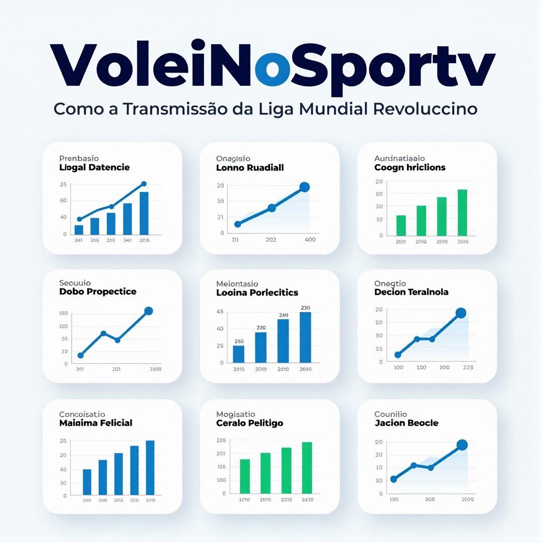 Infográfico - #VoleiNoSportv: Como a Transmissão da Liga Mundial Revoluciona o Vôlei Brasileiro e Fortalece as Chances Olímpicas