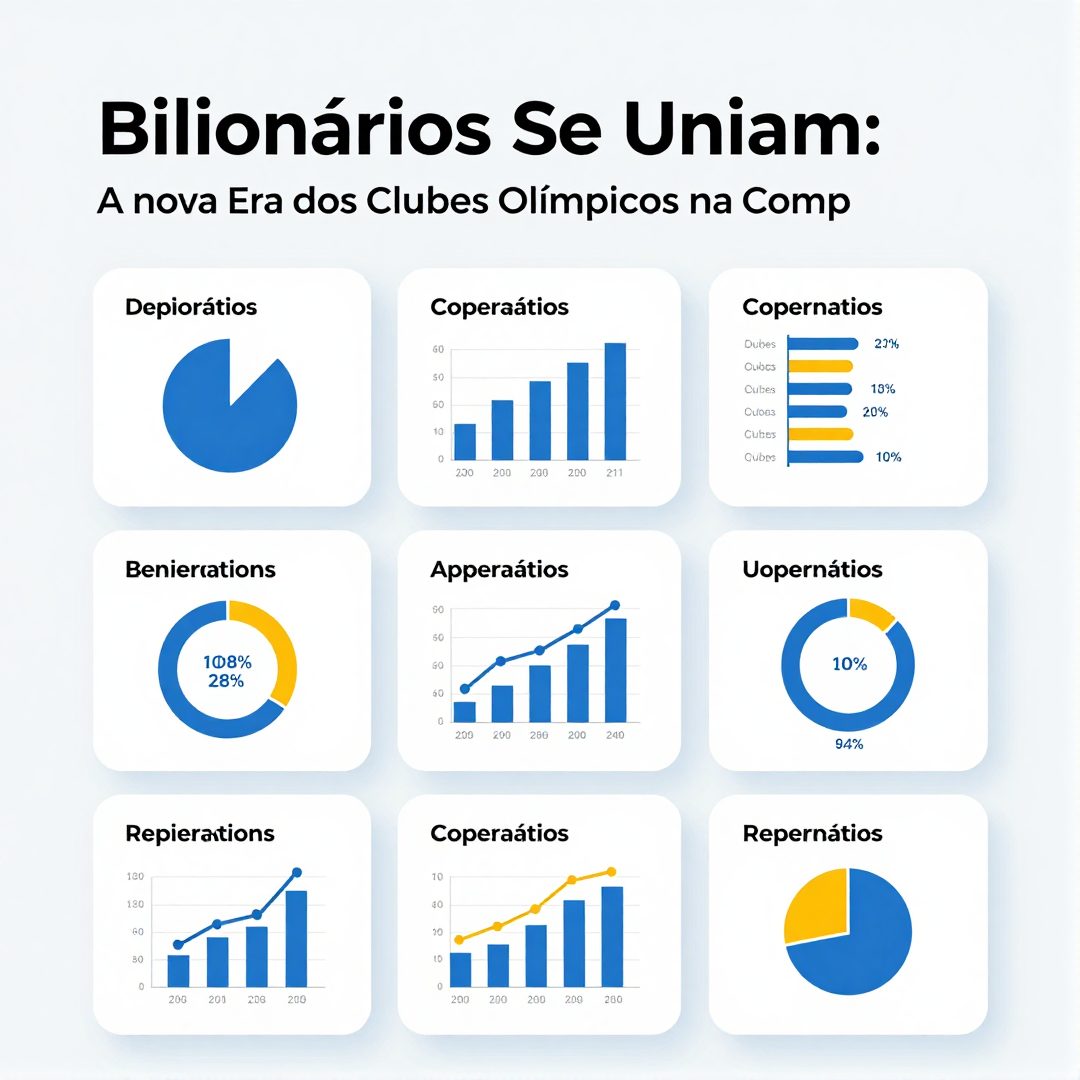 Infográfico - Bilionários Se Unem: A Nova Era dos Clubes Olímpicos na Compra de Times Esportivos