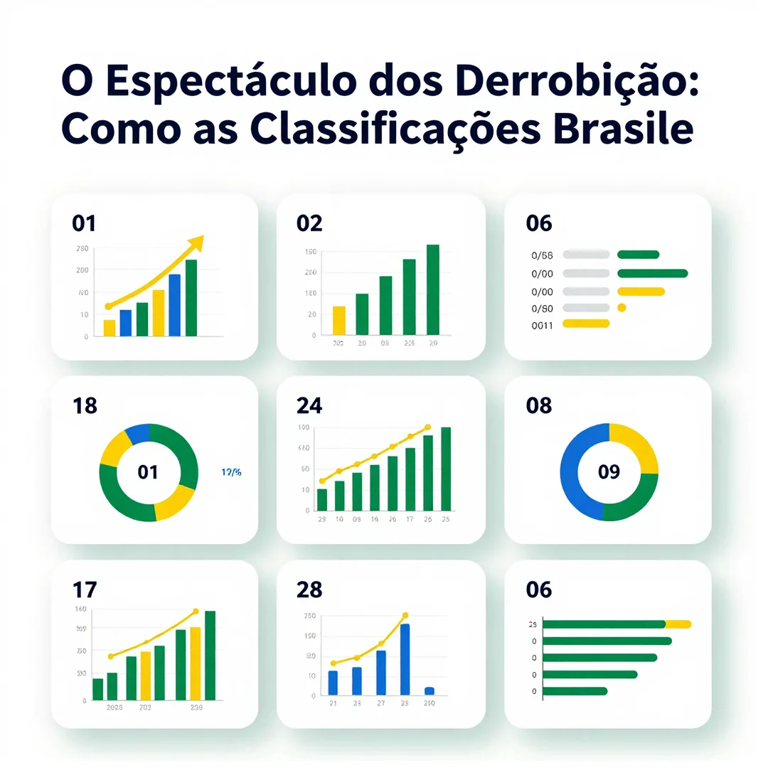 Infográfico - O Espectáculo dos Derrobição: Como as Classificações Brasileira Inspiram a Competição em Nível Olímpico