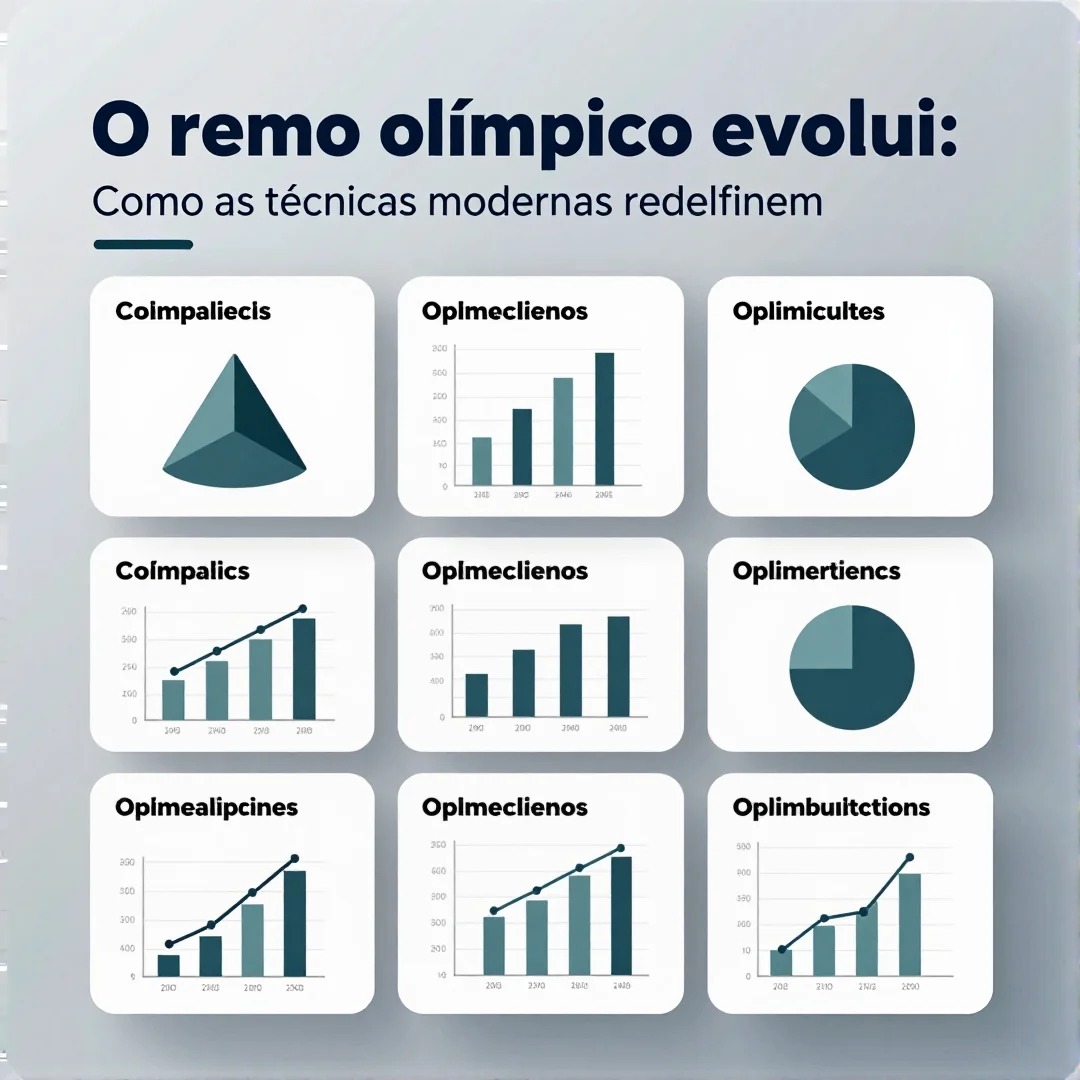 Infográfico - O remo olímpico evolui: como as técnicas modernas redefinem o quadro de velocidade na competição internacional
