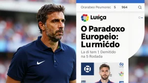 O Paradoxo Europeu La Liga tem tcnico Demitido na 5 Rodada