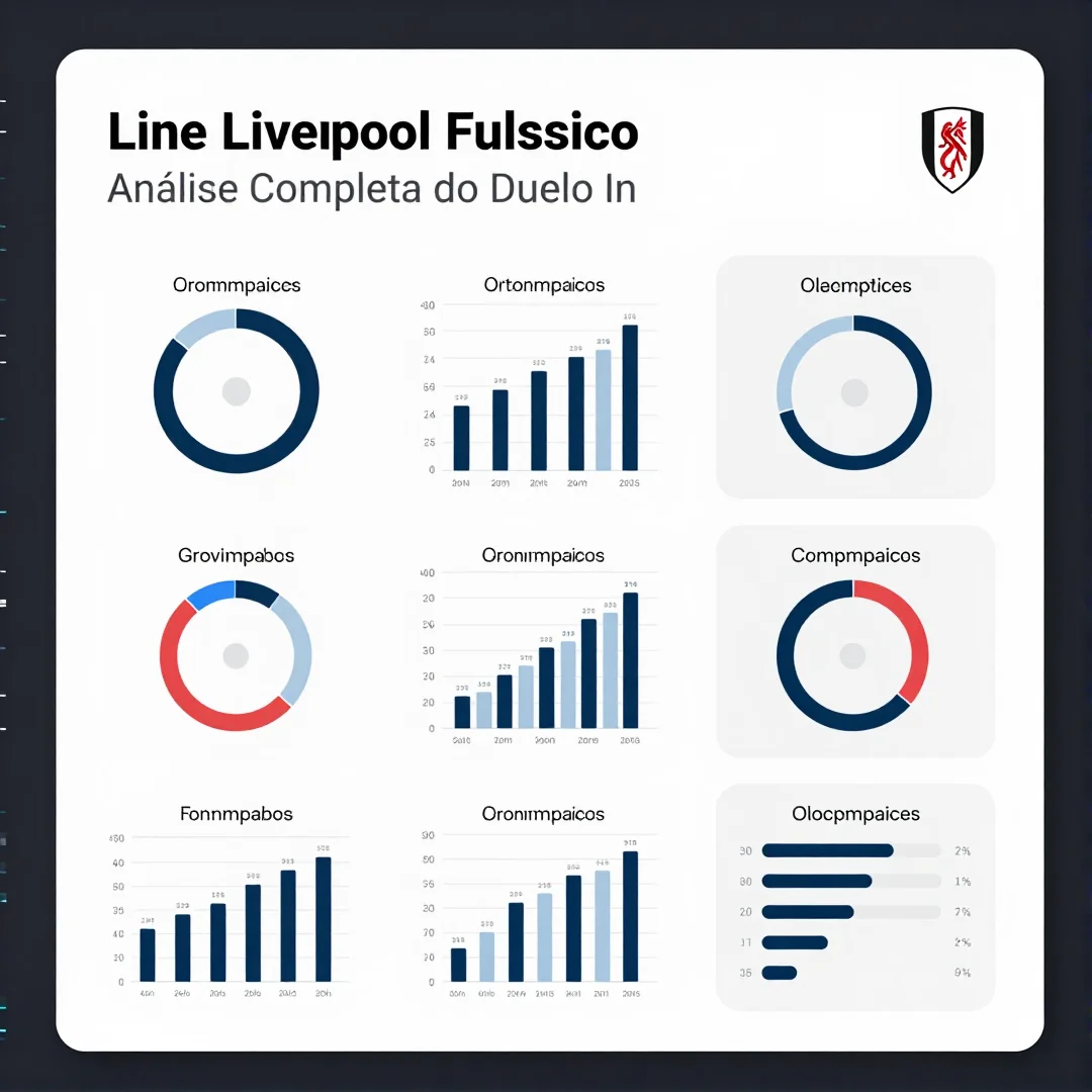 Infográfico - Line Liverpool Fulham Clássico: Análise Completa do Duelo Inglês