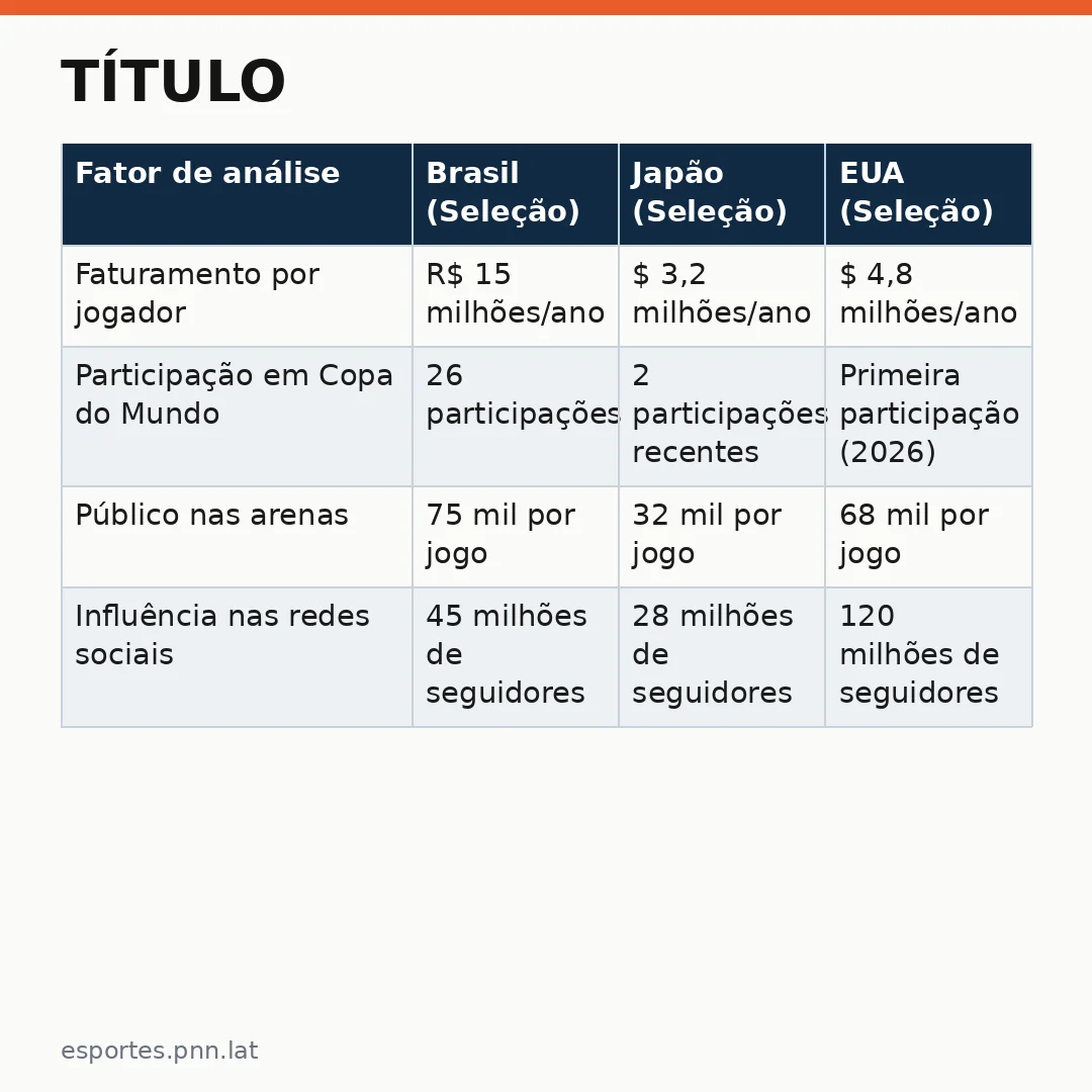 Infográfico - Título: Seleção Brasileira encontra camisa: O futuro do futebol global após as Olimpíadas