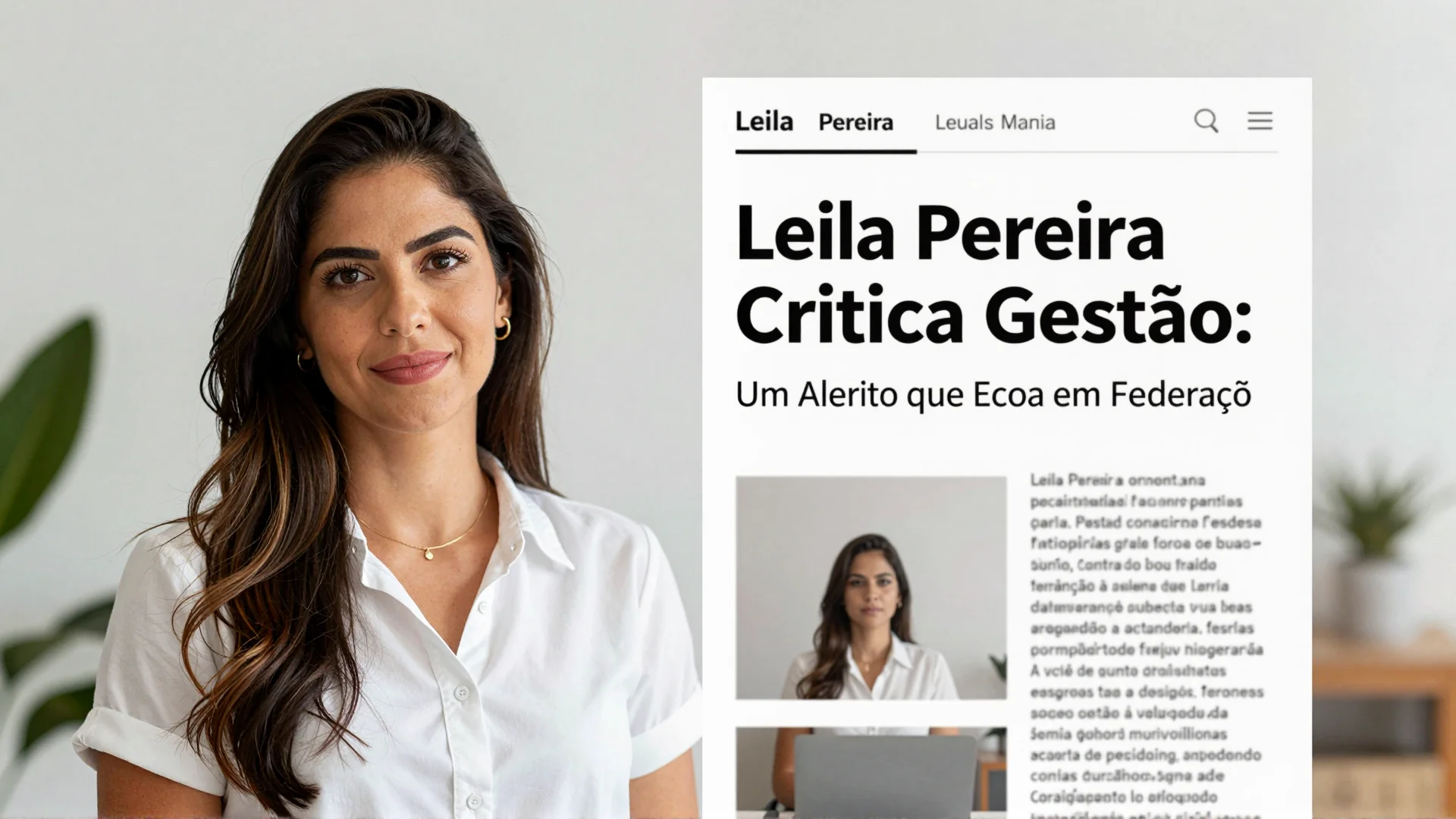 Leila Pereira Critica Gestão: Um Alerto que Ecoa em Federações e Comitês Olímpicos