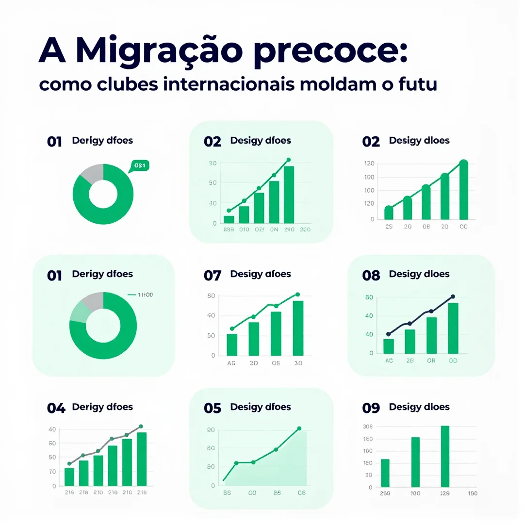 Infográfico - A migração precoce: como clubes internacionais moldam o futuro dos jovens atletas brasileiros no contexto da crise econô