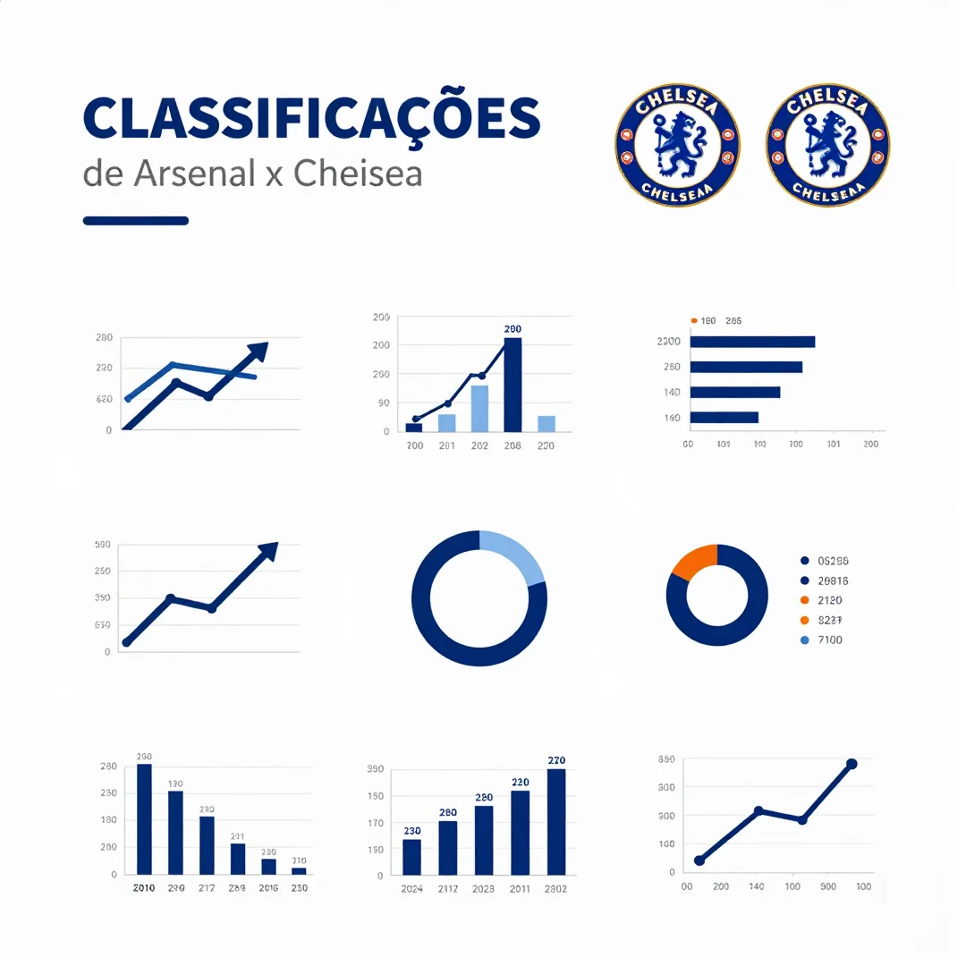 Infográfico - Classificações de Arsenal x Chelsea: como a competição domesticada alimenta seleções olímpicas