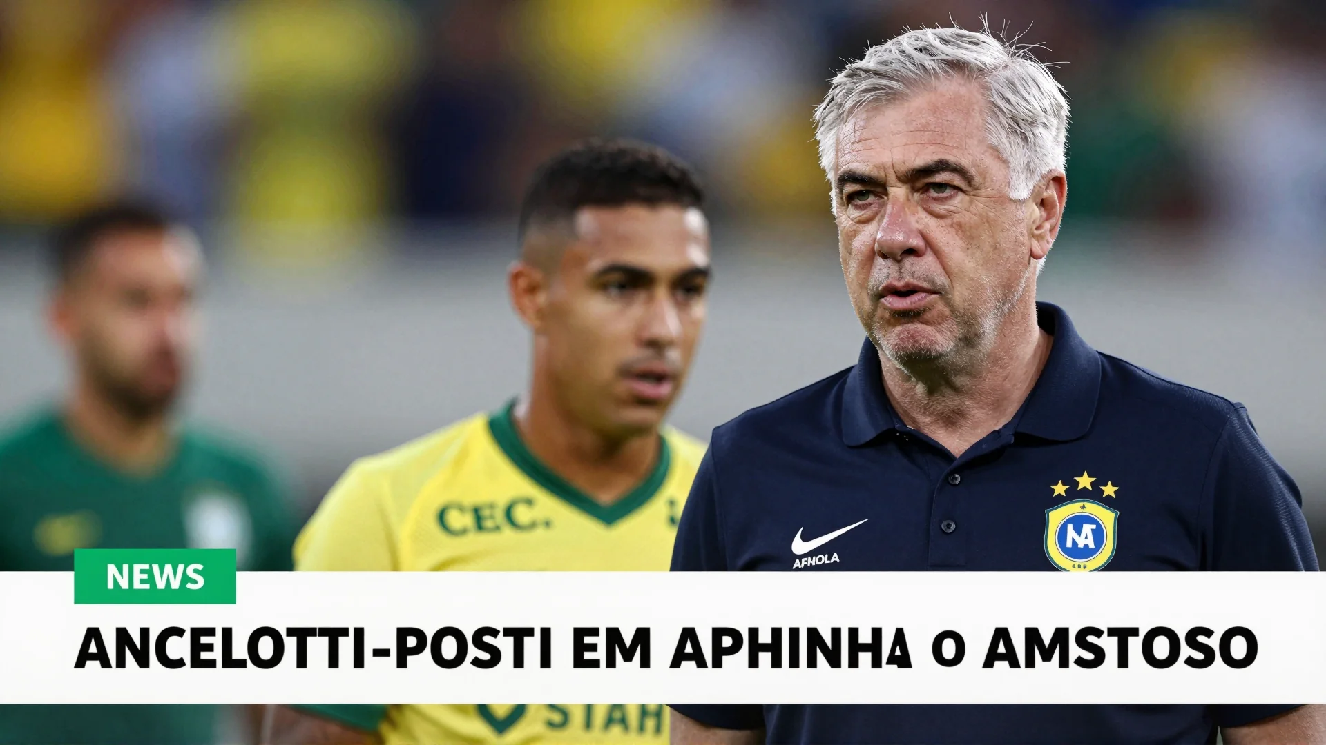 Ancelotti aposta em Raphinha no amistoso contra a Austrália e reestrutura time