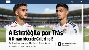A Estratgia por Trs da Reserva A Dinmica de Calleri no Esporte Global