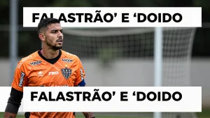Falastro e doido goleiro e presidente do AtlticoGO trocam farpas  um caso raro n