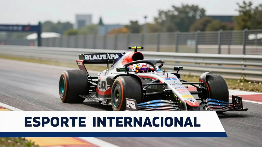 Esporte internacional a Frmula 1 em Baku e o momento das estrelas