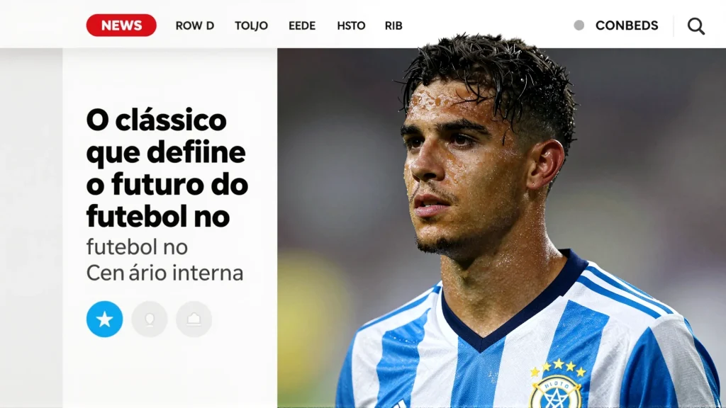 O Clssico que define o futuro do futebol no cenrio internacional
