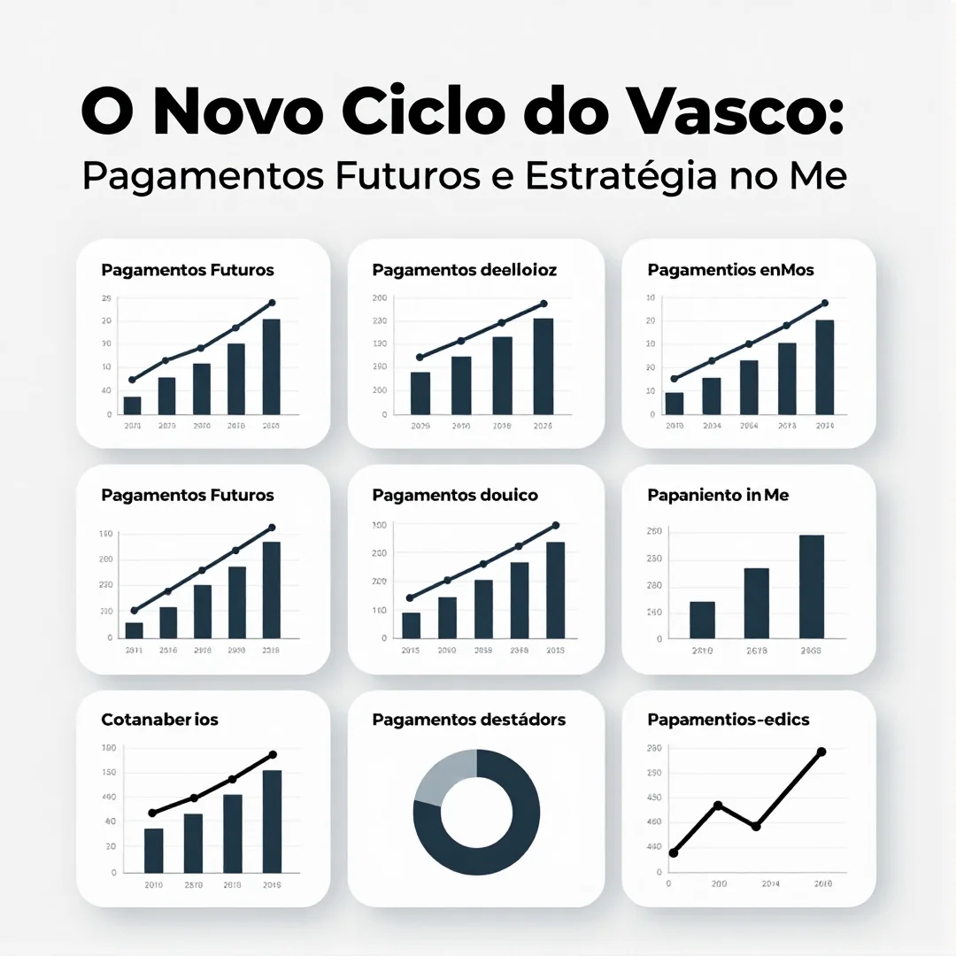 Infográfico - O Novo Ciclo do Vasco: Pagamentos Futuros e Estratégia no Mercado de Transferências
