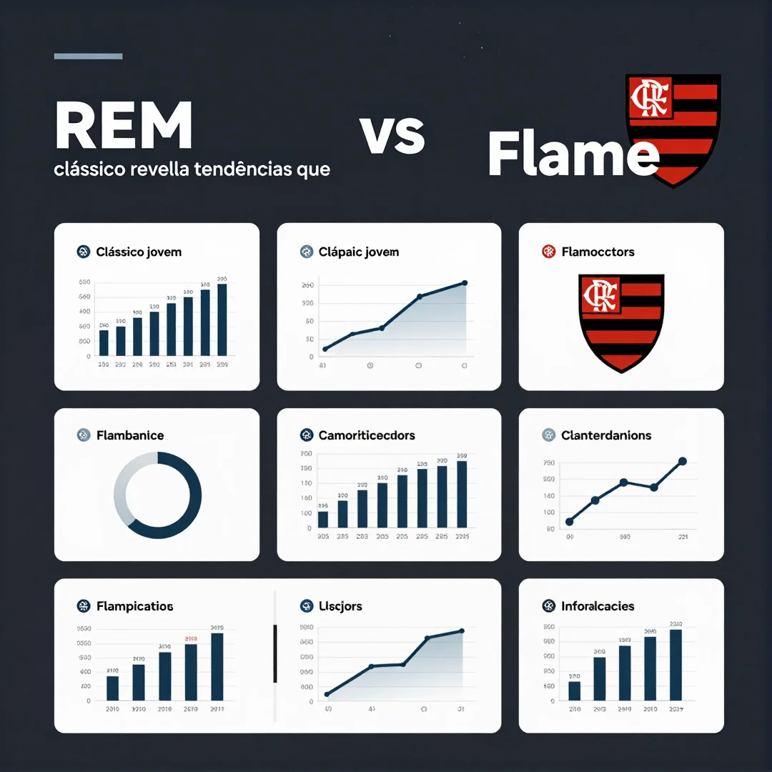 Infográfico - REM versus Flamengo: o clássico jovem revela tendências que moldarão as próximas gerações esportivas internacionais