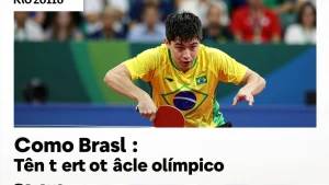 Rio 2016 Como o Brasil brilhou no tnis de mesa olmpico e outras conquistas nos J