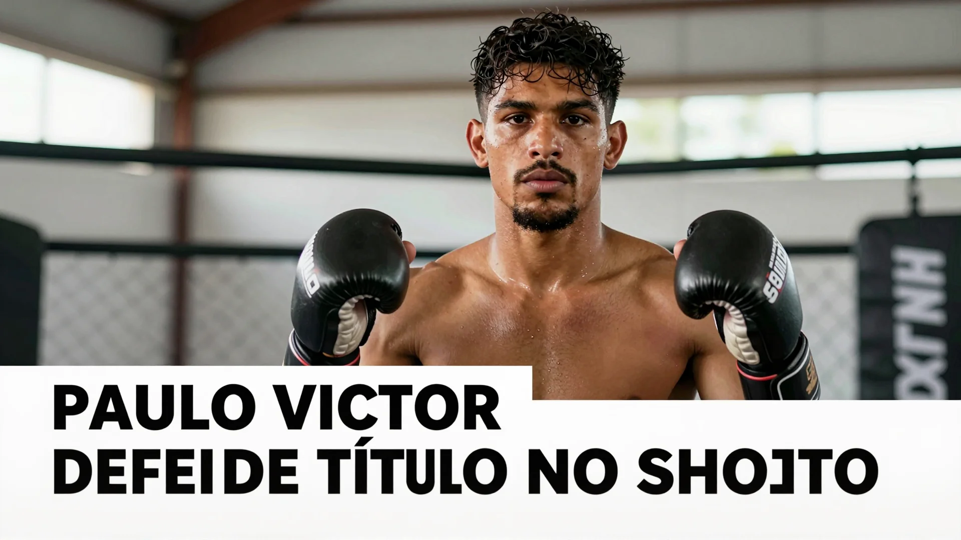 Paulo Victor defende título no Shooto Brasil e avança para as finais de peso combinado do evento internacional